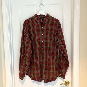 Ralph Lauren Men's XL Plaid Dress Shirt